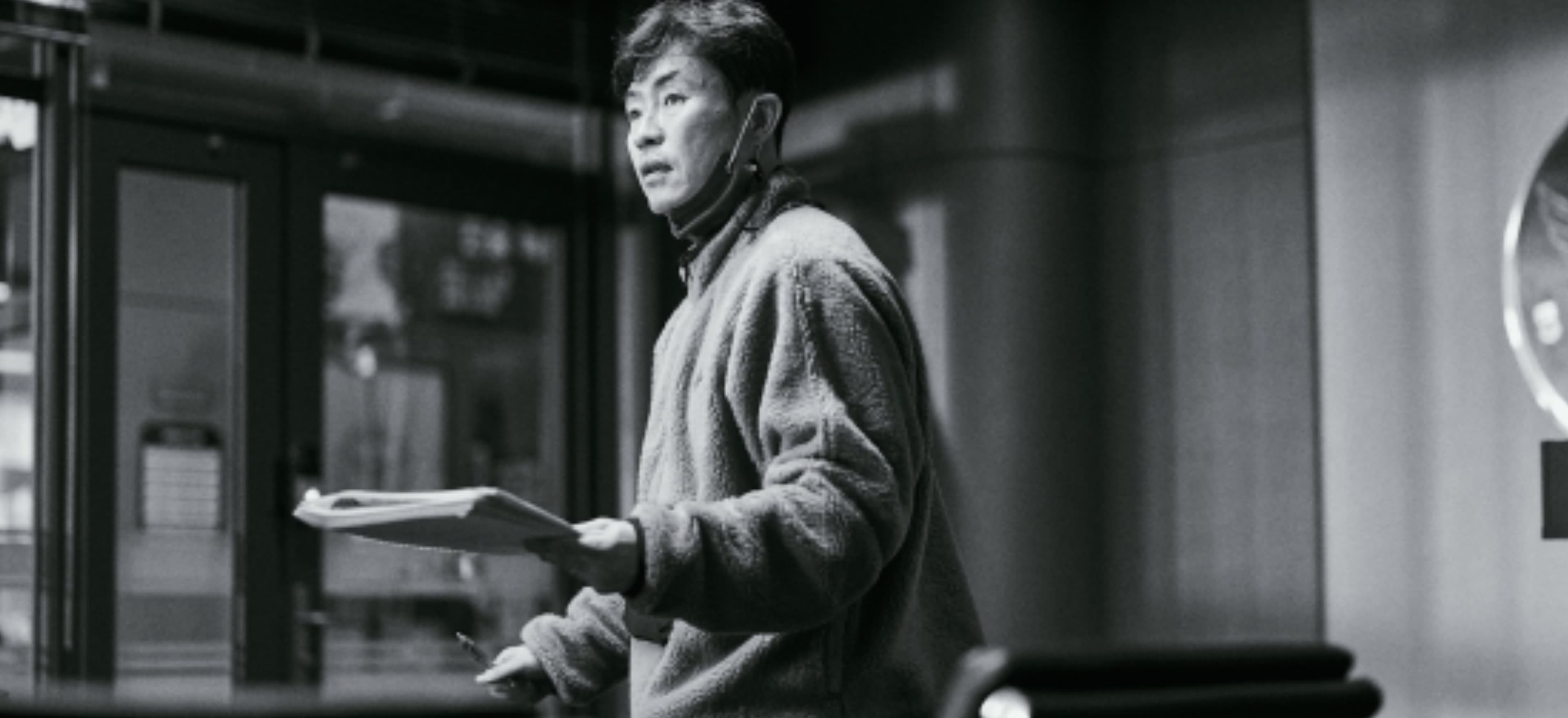 액션 이후에 남는 얼굴